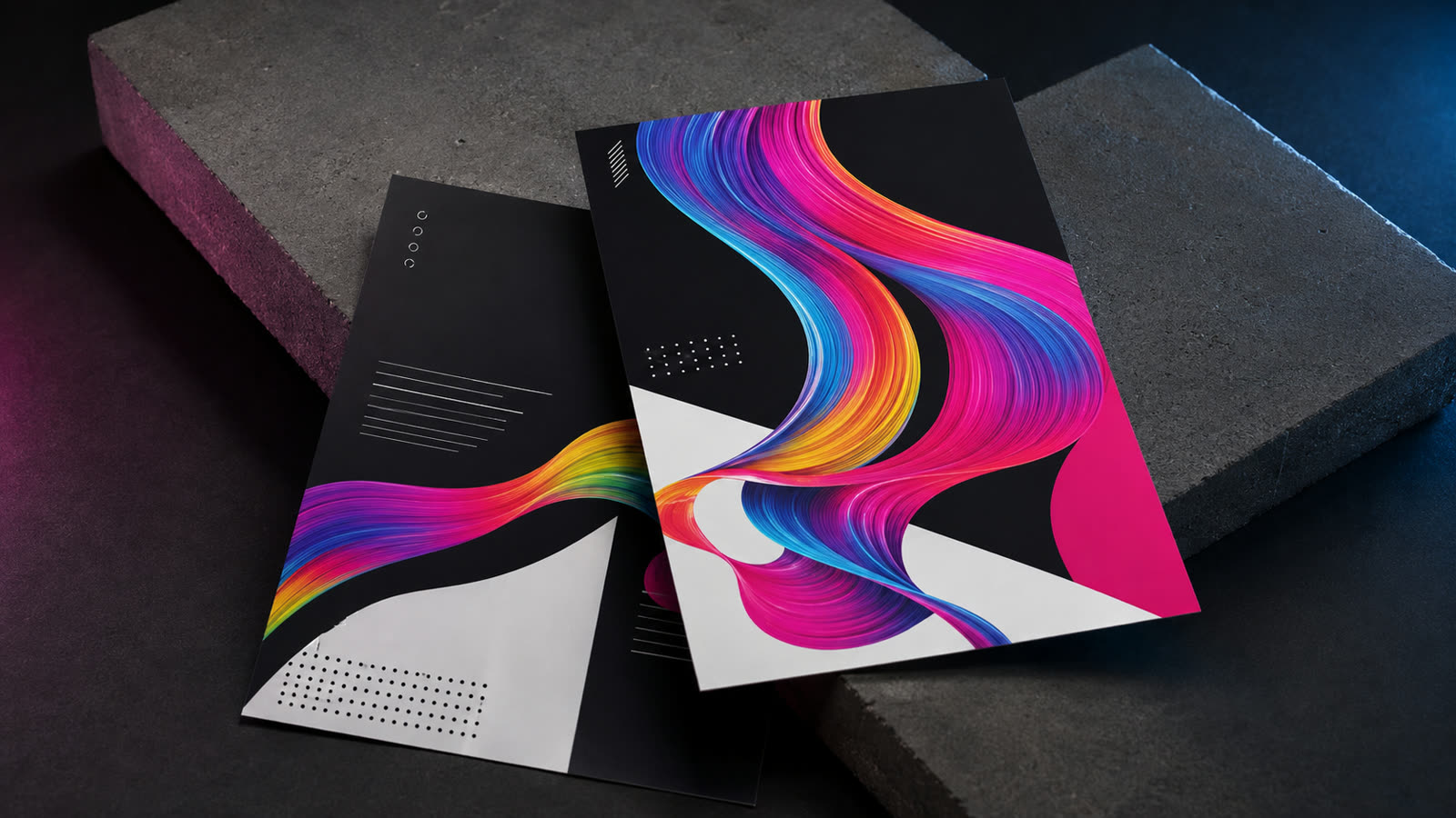 Full colour flyer and leaflet printing in Stafford