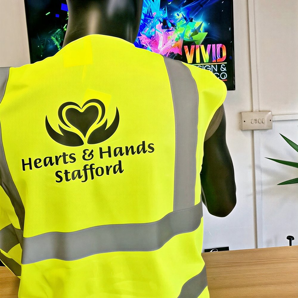 Branded workwear and hi-vis clothing produced in Stafford