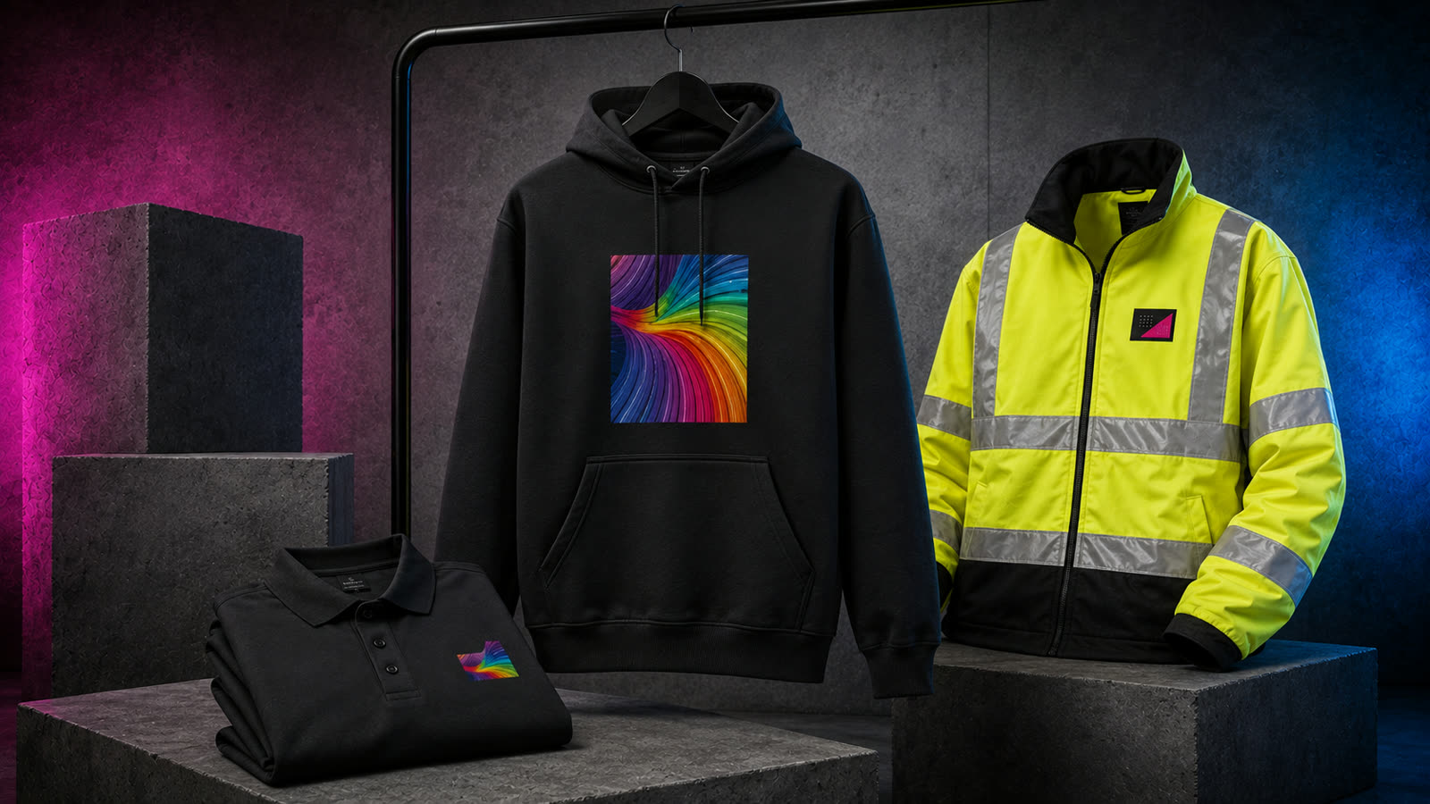 Printed clothing and branded workwear in Stafford